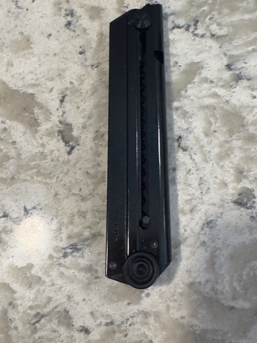 Magazine for a 9mm Luger